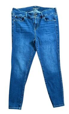 Torrid Feel The Fit Jeggings Size 16S Blue Stretch Skinny Jeans